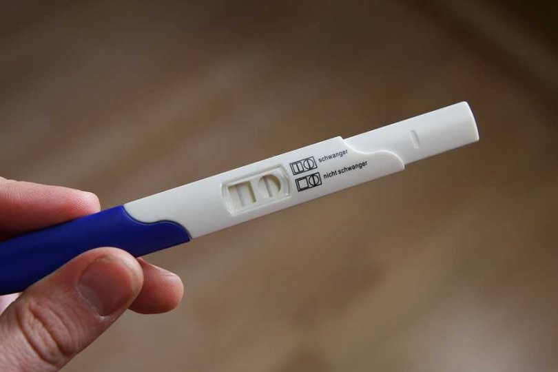 驗孕棒的檢測結果呈陽性。（示意圖／翻攝自pixabay）